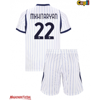 Inter Milan Henrikh Mkhitaryan #22 Echipament de Fotbal Replică 2026-27 Copii Deplasare (+ Șorturi)